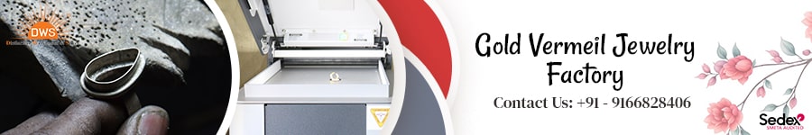 Fine Gold Vermeil Jewelry Factory for Luxury Brands